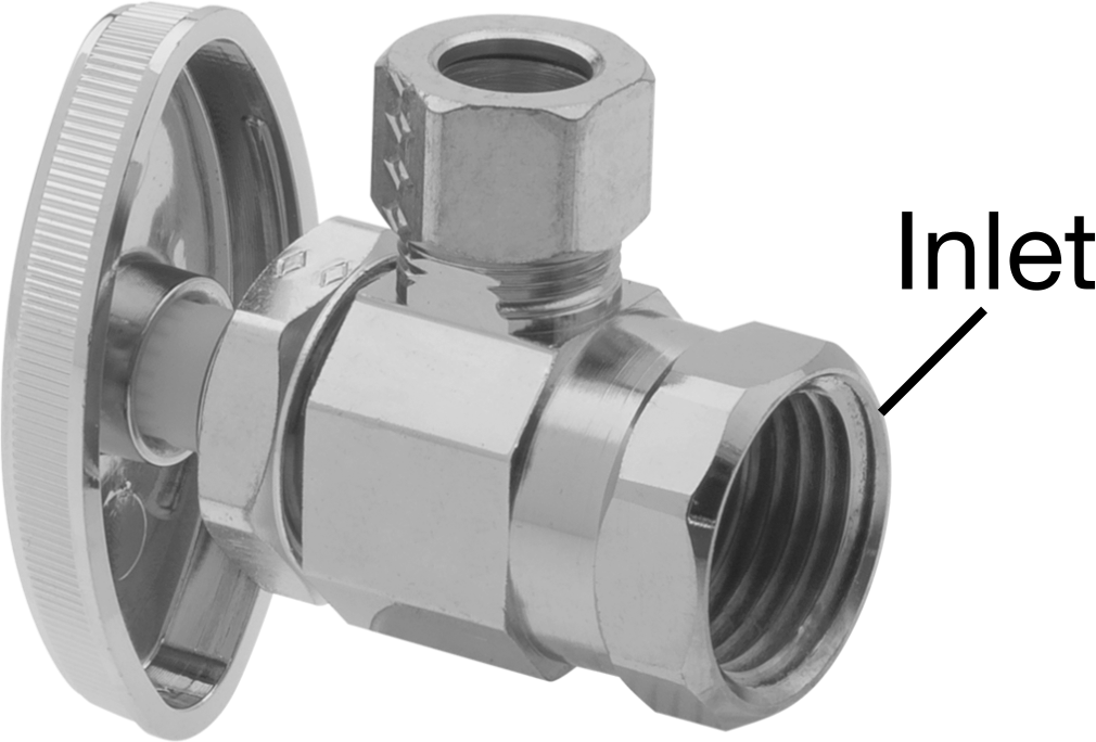 90° Elbow Valve with NPT Female Inlet