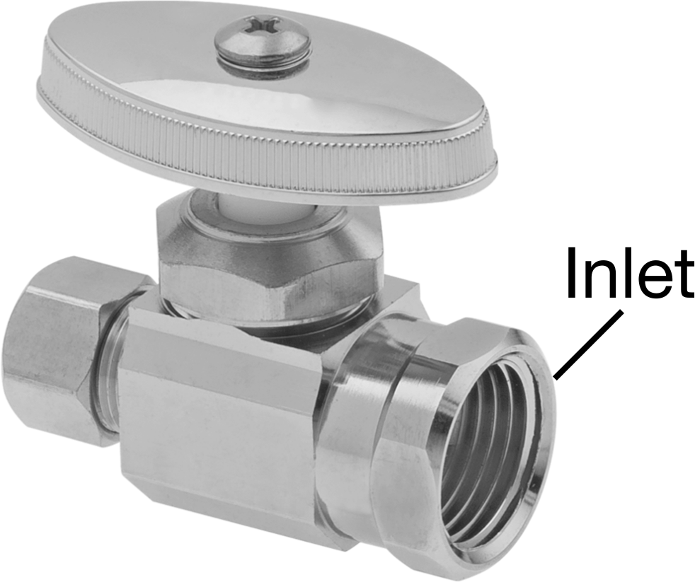 Straight Valve with NPT Female Inlet