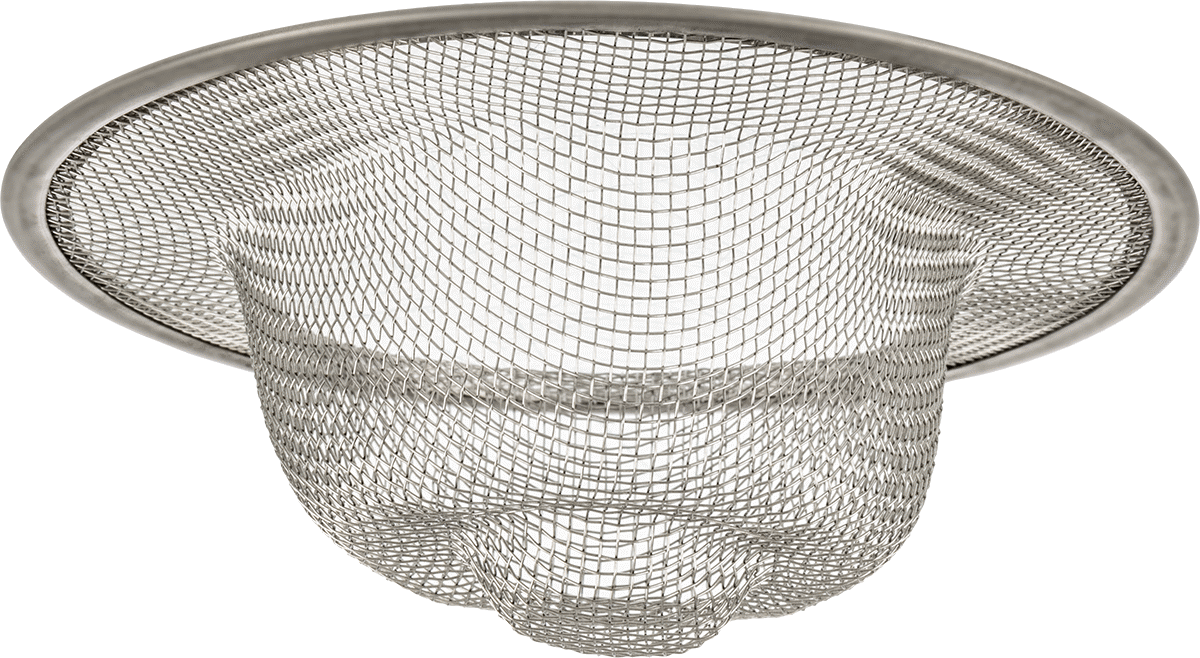 Stainless Steel Mesh Strainers for 2-1/2" ID Sink Drains
