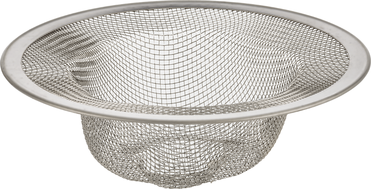 Stainless Steel Mesh Strainers for 2-1/2" ID Sink Drains
