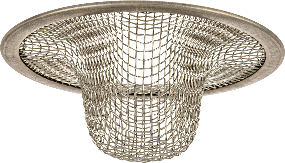 Stainless Steel Mesh Strainers for 1-1/2" ID Sink Drains