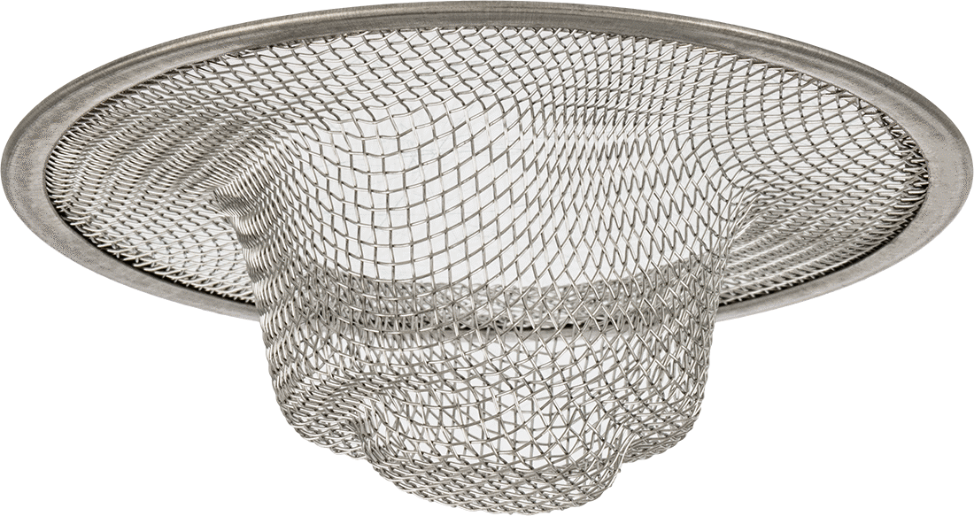 Stainless Steel Mesh Strainers for 2" ID Sink Drains
