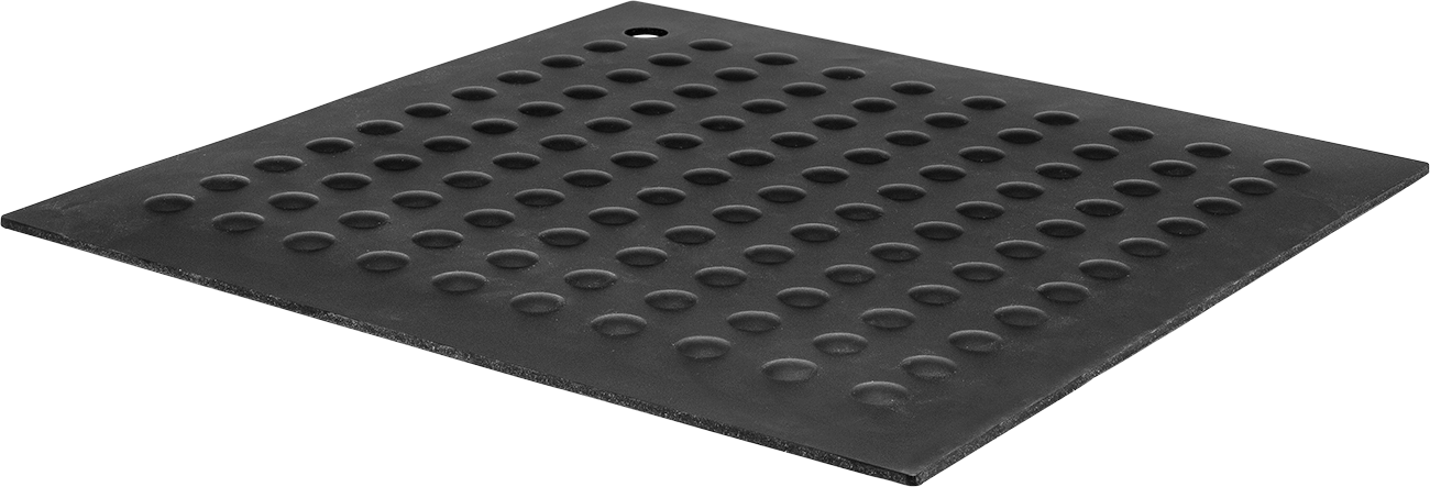 Silikon Kauçuk Isı Yalıtım Pedi, 11-1/2“ Uzunluk x 11-1/2” Genişlik
