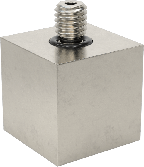 Minyatür Orta Basınçlı 303 Paslanmaz Çelik Boru Bağlantı Parçası, 90 Derece Dirsek Adaptörü, M3 x 0,50 mm Dişi x Erkek