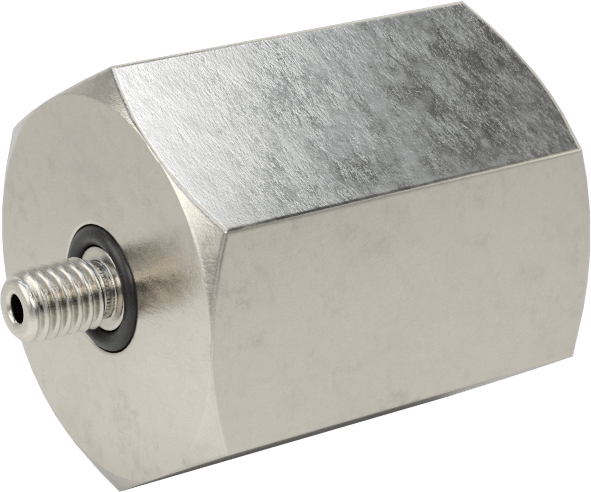Minyatür Orta Basınçlı 303 Paslanmaz Çelik Boru Bağlantı Parçası, Düz Adaptör, 1/4 NPT Dişi x M3 x 0,5 mm Erkek