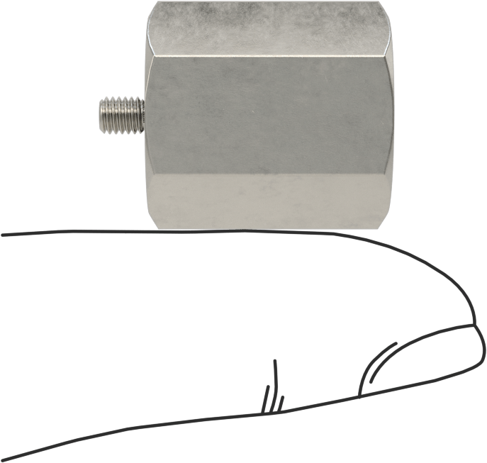 Minyatür Orta Basınçlı 303 Paslanmaz Çelik Boru Bağlantı Parçası, Düz Adaptör, 1/4 NPT Dişi x M3 x 0,5 mm Erkek