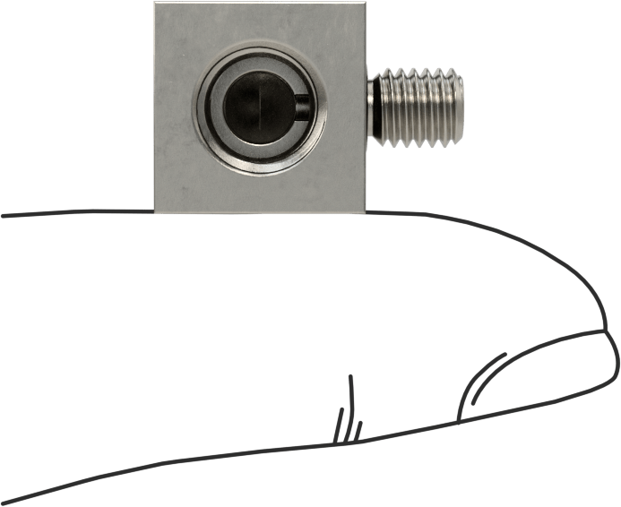 Minyatür Orta Basınçlı 303 Paslanmaz Çelik Boru Bağlantı Parçası, 90 Derece Adaptör, 1/16 NPT Dişi x M5 x 0,8 mm Erkek