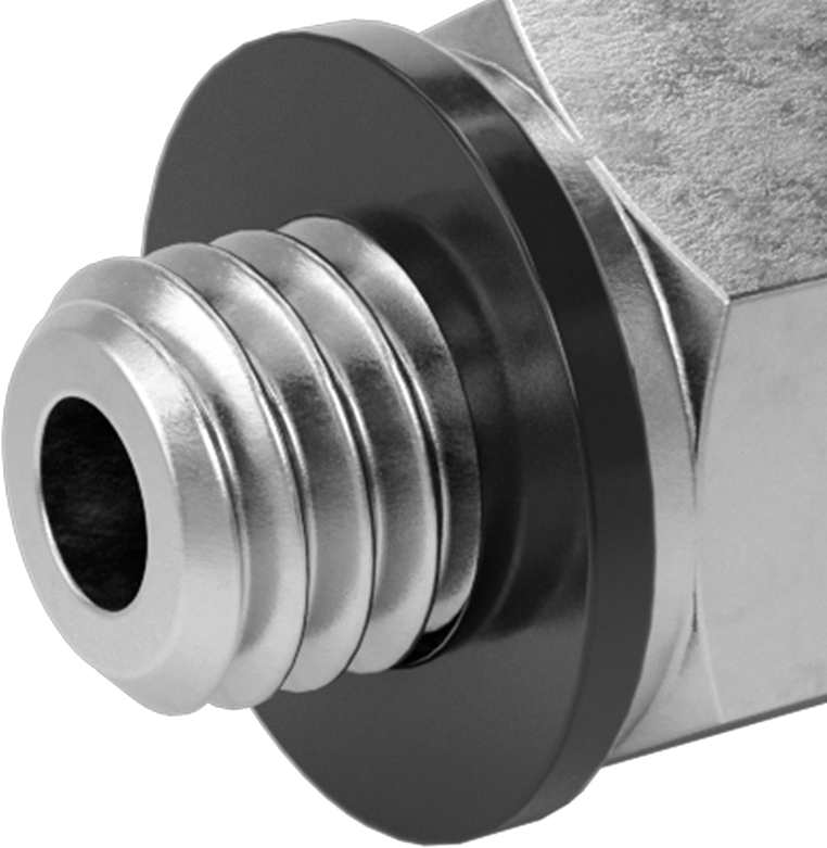 Male Threads with Gasket