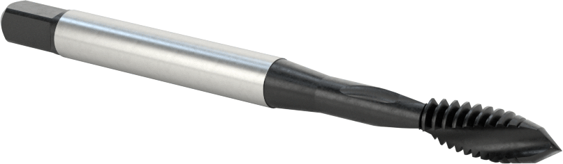 Alüminyum için Talaş Temizleme Kılavuzu, Pirinç ve Bronz, 1/4"-20 Diş Boyutu, Geçiş Delikleri için