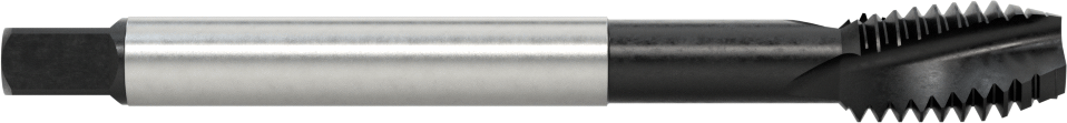 Alüminyum için Talaş Temizleme Kılavuzu, Pirinç ve Bronz, 1/2"-13 Diş Boyutu, Geçiş Delikleri için