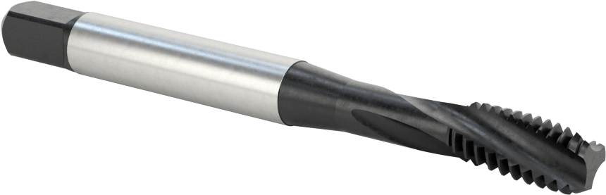 Alüminyum için Talaş Temizleme Kılavuzu, Pirinç ve Bronz, 3/8"-16 Diş Boyutu, Kör Delikler için