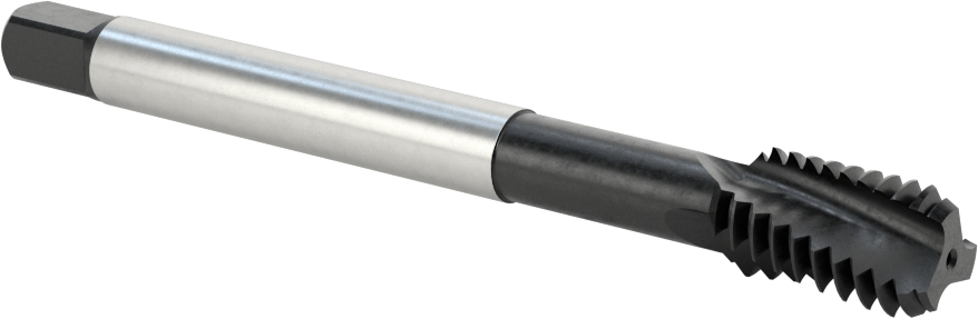 Alüminyum için Talaş Temizleme Kılavuzu, Pirinç ve Bronz, 1/2"-13 Diş Boyutu, Kör Delikler için