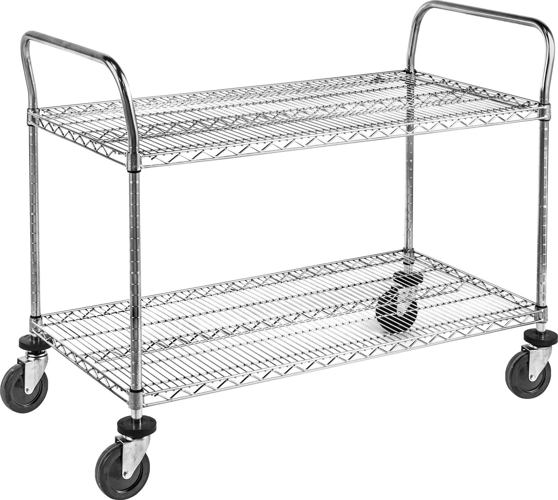 With Wire Shelves