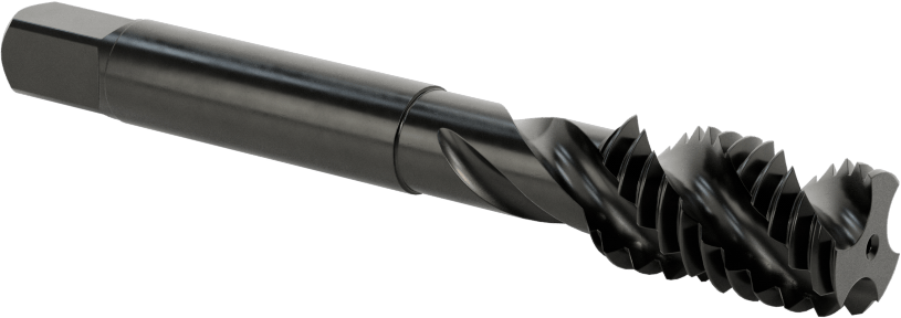 Çelik ve Paslanmaz Çelik için Talaş Temizleme Kılavuzu, Kapalı Uçlu Delik Dişi, 1/2"-13 Diş Boyutu