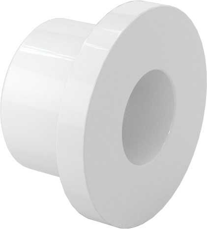 Neme Dayanıklı Kuru Çalışan Flanşlı Kovanlı Rulman, Asetal, 3/16" Mil Çapı için, 1/4" Uzunluk, 7/16" Flanş Dış Çapı