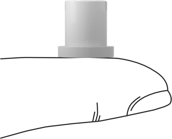Neme Dayanıklı Kuru Çalışan Flanşlı Kovanlı Rulman, Asetal, 1/4" Mil Çapı için, 1/2" Uzunluk, 1/2" Flanş Dış Çapı