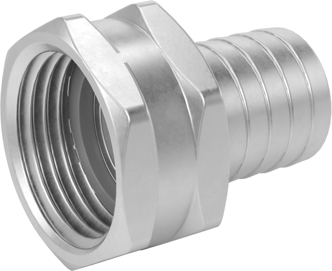 İçme Suyu için Pirinç Bahçe Hortumu Bağlantısı, Düz Adaptör, 3/4" Hortum İç Çapı x 3/4 GHT Dişi