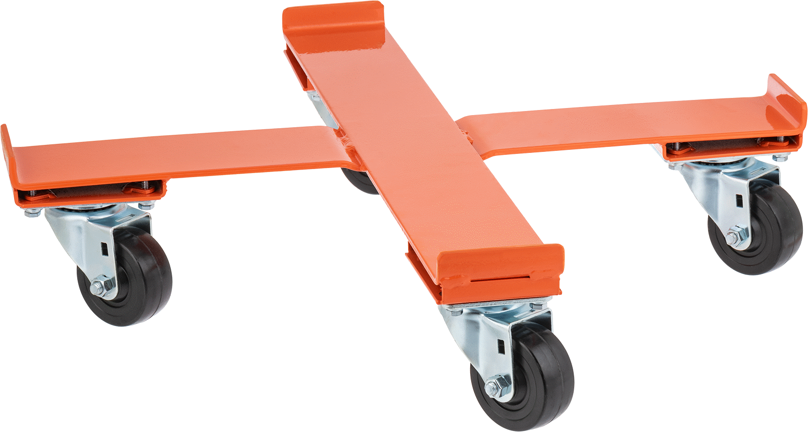 Çelik Çapraz Destekli Tambur Arabası, 55 galonluk konteyner için, 24-1/2“ Uzunluk x 3-1/2” Genişlikli Destek