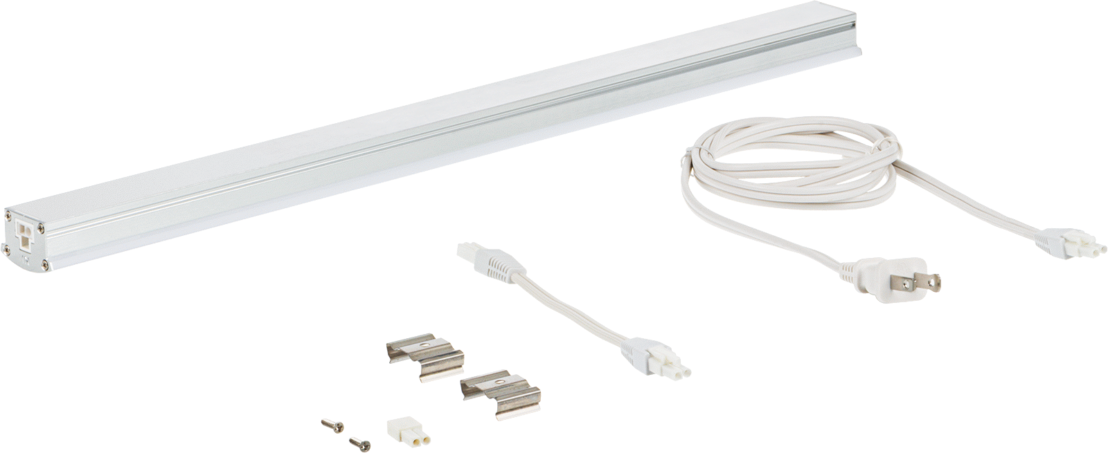 Dolap Altı Şerit Işık, Bağlantı Elemanı Montajlı, 19" Toplam Uzunluk, 836 Lumens