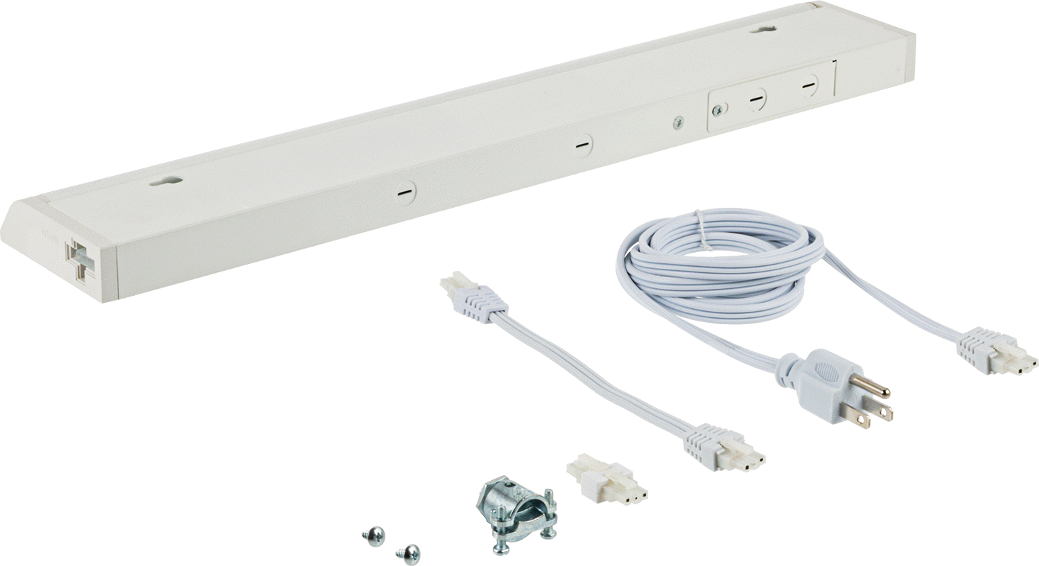 Dolap Altı Şerit Işık, Bağlantı Elemanı Montajlı, 18" Toplam Uzunluk, 660 Lumens