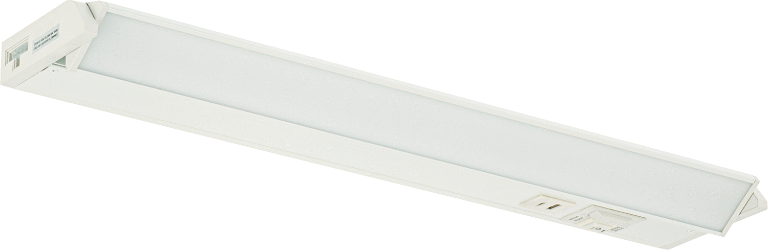 Dolap Altı Şerit Işık, Bağlantı Elemanı Montajlı, 18" Toplam Uzunluk, 660 Lumens