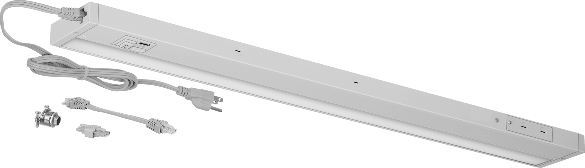 Dolap Altı Şerit Işık, Bağlantı Elemanı Montajlı, 32" Toplam Uzunluk, 975 Lumens