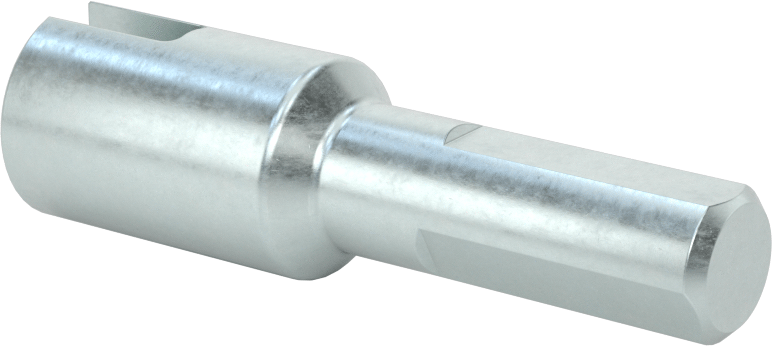 Göz Cıvatası ve Kanca Sürücü Ucu, 1/2" Altıgen Şaft, 1/2“ Uzunluk x 3/16” Genişlikte Yuva