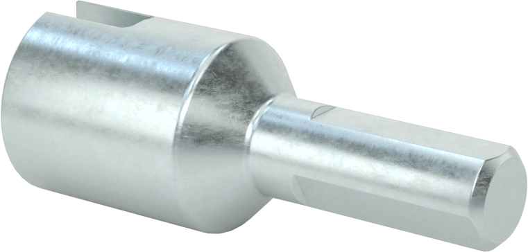 Göz Cıvatası ve Kanca Sürücü Ucu, 1/2" Altıgen Şaft, 1/2“ Uzunluk x 1/4” Genişlikte Yuva