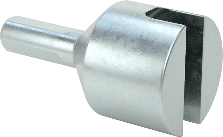 Göz Cıvatası ve Kanca Sürücü Ucu, 1/2" Altıgen Şaft, 5/8“ Uzunluk x 3/8” Genişlikte Yuva