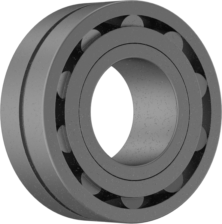 Küresel Makaralı Rulman, Anma Numarası 22205, 25 mm Mil Çapı için