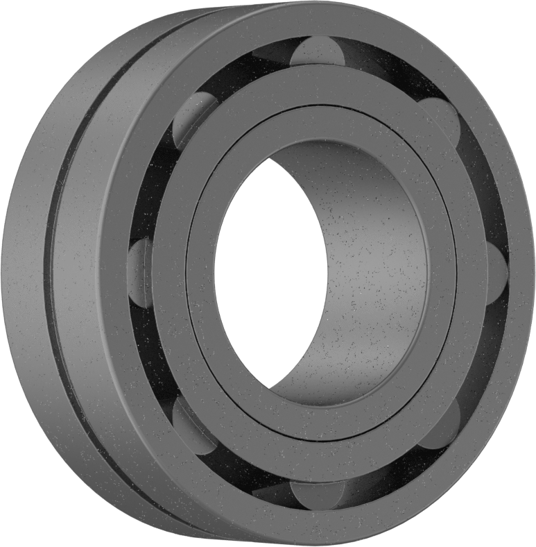 Küresel Makaralı Rulman, Anma Numarası 22206, 30 mm Mil Çapı için