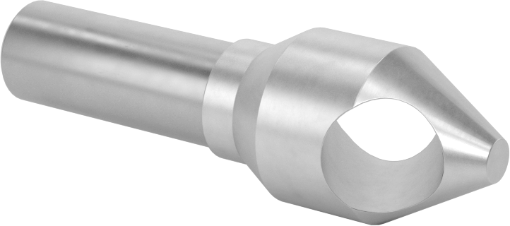 Yivsiz Pürüzsüz Yüzeyli Kobalt Çelik Havşa, Torna Merkezleri ve 1/2“- 25/32” Delik Çapı için, 60 Derece