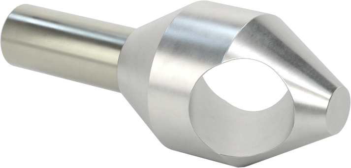 Yivsiz Pürüzsüz Yüzeyli Kobalt Çelik Havşa, Torna Merkezleri ve 3/4“ ila 1-3/32” Delik Çapı için, 60 Derece