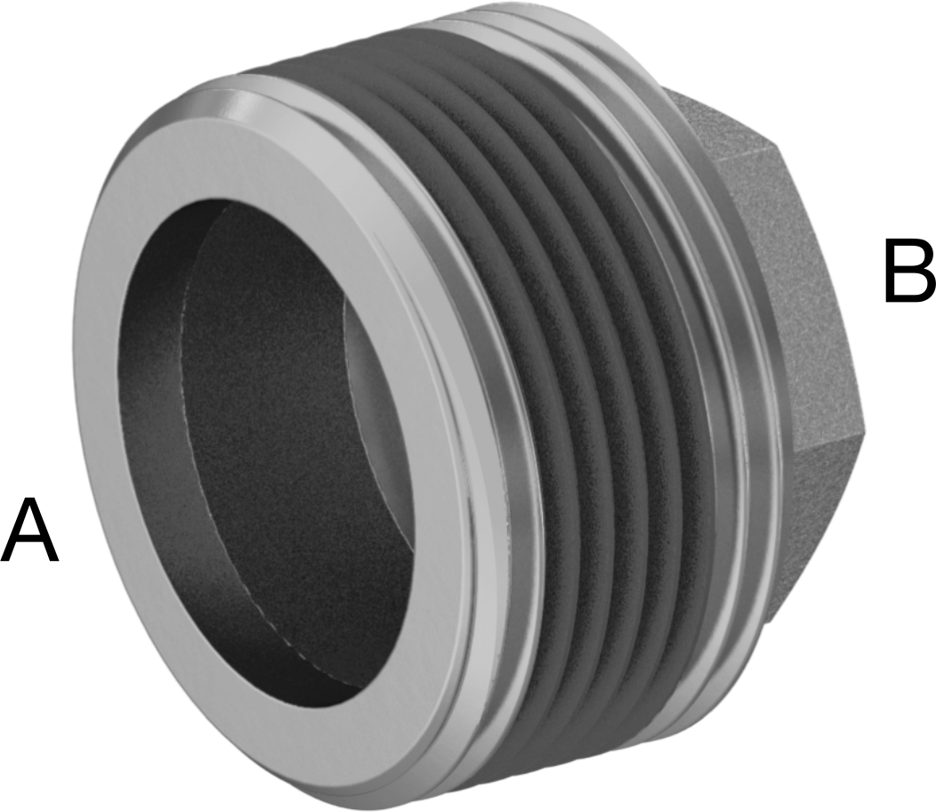 Sızdırmazlık Maddeli Düşük Basınçlı Pirinç Boru Bağlantı Elemanı, Burç Adaptörü, 1-1/4 NPT Erkek x 3/8 NPT Dişi
