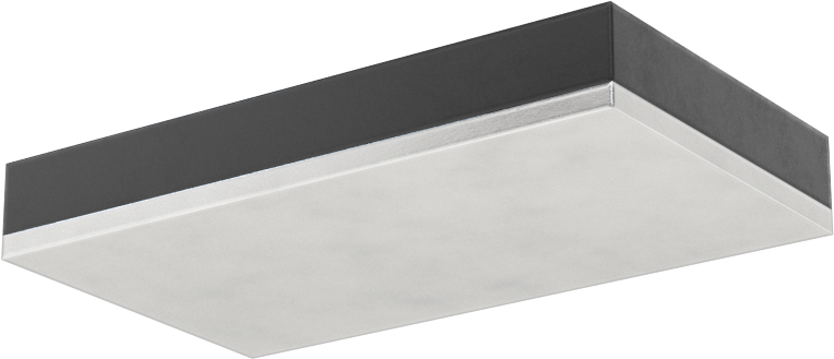 Bend-and-Stay Kaymaz Tampon, Pürüzsüz, Yapışkan arka yüz, 1-3/4" Uzunluk, 1/4" Yükseklik