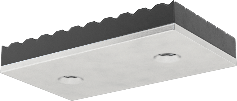 Bend-and-Stay Kaymaz Tampon, İnce Çapraz, Dişsiz Delik Montajı, 1-3/4" Uzunluk, 1/4" Yükseklik