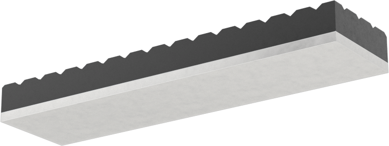Bend-and-Stay Kaymaz Tampon, Çapraz Bağlantı, Yapışkan arka yüz, 2-1/2" Uzunluk, 1/4" Yükseklik