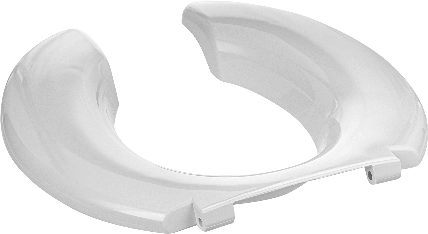 Tuvalet Kapağı, Uzatılmış veya Yuvarlak Kase için, 18-5/8" Uzunluk, 19-1/4" Genişlik