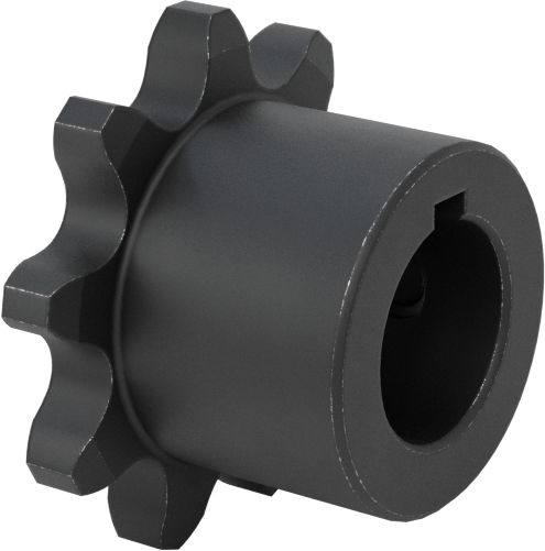 Çelik Tek Sıralı Dişli, ANSI 35 Makaralı Zincir ve 1/2" Mil Çapı için, 9 Diş