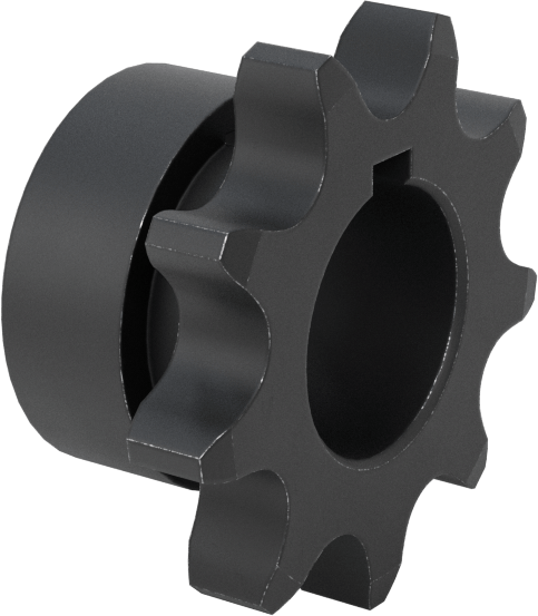 Çelik Tek Sıralı Dişli, ANSI 40 Makaralı Zincir ve 3/4" Mil Çapı için, 9 Diş