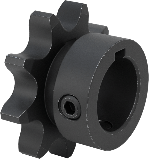 Çelik Tek Sıralı Dişli, ANSI 40 Makaralı Zincir ve 3/4" Mil Çapı için, 9 Diş