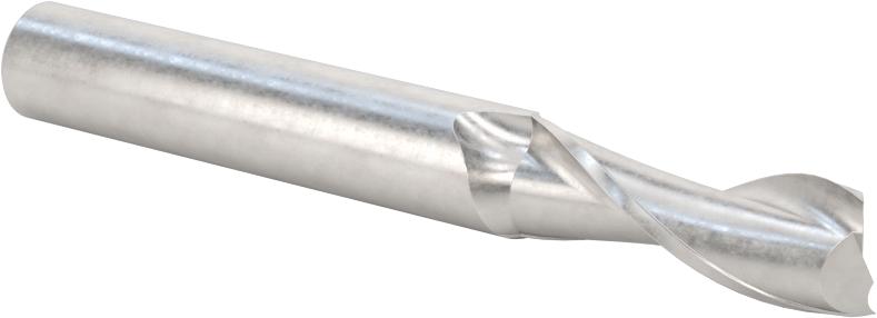 Ahşap için Freze Ucu, Sunta ve Kontrplak, Karbür, Yukarı Doğru Çıkarma, 3/8" Kesme Çapı, 1-1/8" Kesim Uzunluğu