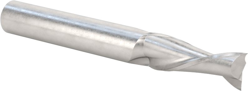 Ahşap için Freze Ucu, Sunta ve Kontrplak, Karbür, Aşağı Çıkarma, 3/8" Kesme Çapı, 1-1/8" Kesme Uzunluğu