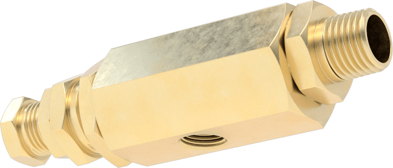 Hava Sinyal Açma/Kapama Vanası, 1/4" NPT Giriş, 1/8" NPT Çıkış, Maksimum 175 PSI