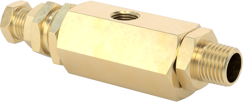 Hava Sinyal Açma/Kapama Vanası, 1/4" NPT Giriş, 1/8" NPT Çıkış, Maksimum 175 PSI