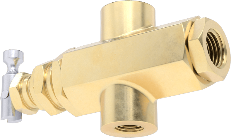 Hava Sinyal Açma/Kapama Vanası, 1/4" NPT Giriş, 1/8" NPT Çıkış, Maksimum 125 PSI