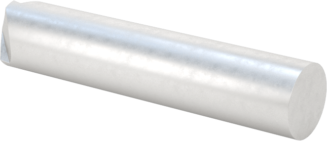 Pürüzsüz Yüzeyli Yüksek Hızlı Çelik Havşa, Perçinler için, 120 Derece, 1/4" Gövde Çapı