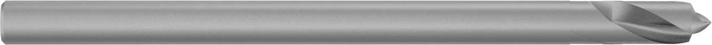 Delik Açma Kobalt Çelik Matkap Ucu, Kaplamasız, 90 Derece Uç, 1/8" Boyut