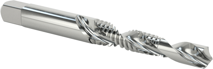 Yüksek Hızlı Çelik Matkap Kılavuzu, 1/4"-20 Diş Boyutu