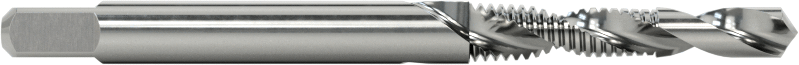 Yüksek Hızlı Çelik Matkap Kılavuzu, M4 x 0,7 mm Diş Boyutu
